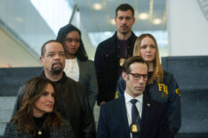 Mariska Hargitay as Captain Olivia Benson, Ice T as Sgt. Odafin 'Fin' Tutuola, Aimé Donna Kelly as Capt. Curry, Octavio Pisano as Det. Joe Velasco, Josh Cooke as FBI SAC Harrison Clay, Jordana Spiro as FBI Special Agent Shannah Sykes in Law & Order: Special Victims Unit - 'Zone Rouge'