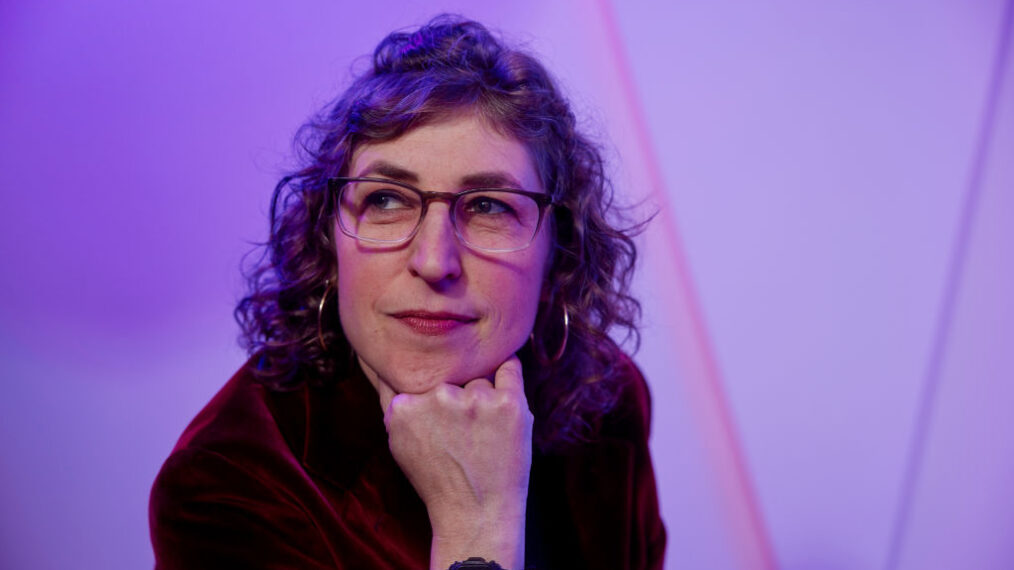 Mayim Bialik in The IMDb Portrait Studio At SXSW 2024