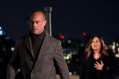 Christopher Meloni as Detective Elliot Stabler, Mariska Hargitay as Captain Olivia Benson in Law & Order: Special Victims Unit - 'Return of the Prodigal Son'