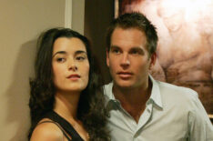 Michael Weatherly and Cote de Pablo in NCIS