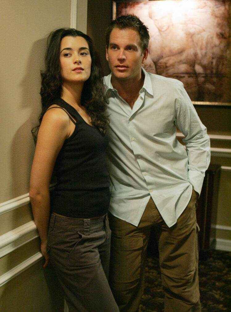 Michael Weatherly and Cote de Pablo in NCIS