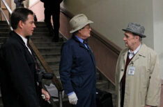 Michael Weatherly, David McCallum and Bob Newhart in NCIS