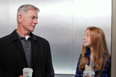 Mark Harmon and Juliette Angelo in NCIS