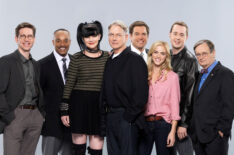 Cast of NCIS, Brian Dietzen, Rocky Carroll, Pauley Perrette, Mark Harmon, Michael Weatherly, Emily Wickersham, Sean Murray and David McCallum