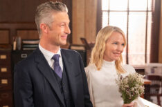 Peter Scanavino as A.D.A Sonny Carisi, Kelli Giddish as Detective Amanda Rollins in Law & Order: Special Victims Unit