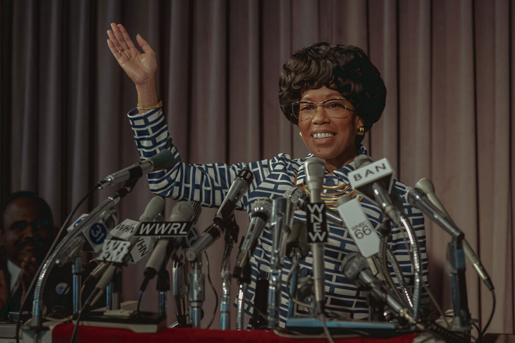 Regina King as Shirley Chisholm in Shirley