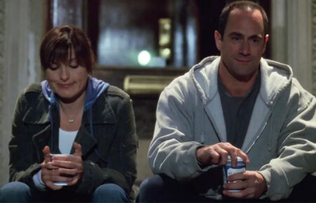 Mariska Hargitay and Christopher Meloni