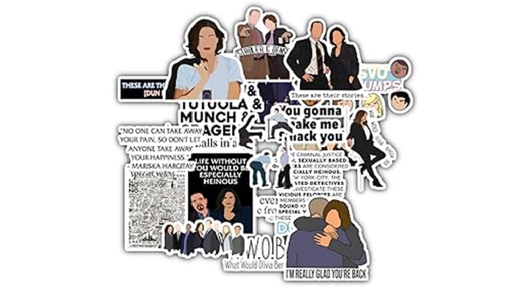 SVU sticker set