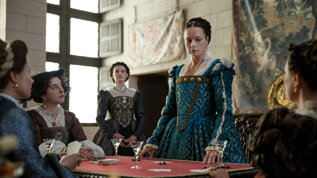 Samantha Morton as Catherine De Medici, ‘A New Era',