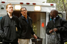 Sarah Jane Morris, Matthew Willig and Alimi Ballard in NCIS