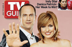 Christopher Meloni and Mariska Hargitay of Law & Order: Special Victims Unit on the cover of TV Guide Magazine