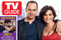 Christopher Meloni and Mariska Hargitay of Law & Order: Special Victims Unit on the cover of TV Guide Magazine - April 2008