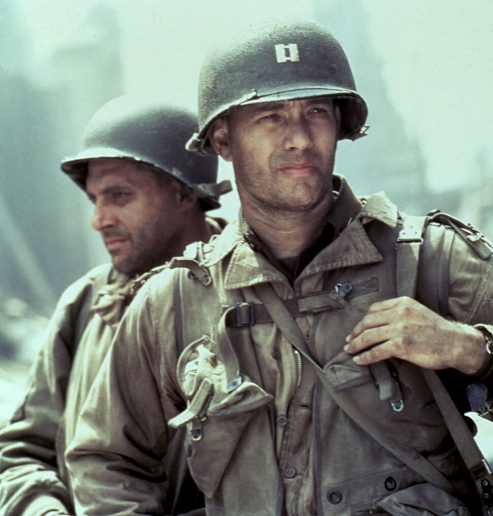 Tom Hanks in Saving Private Ryan