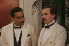 Lyes Salem as Andrey and Ewan McGregor as Count Rostov in 'A Gentleman in Moscow' Episode 4