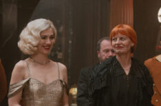 Mary Elizabeth Winstead as Anna and Anastasia Hille as Olga in 'A Gentleman in Moscow' Episode 3