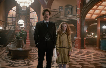 Ewan McGregor as Count Rostov and Alexa Goodall as Nina in 'A Gentleman in Mosco' Episode 1