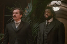 Ewan McGregor as Count Rostov and Fehinti Balogun as Mishka in 'A Gentleman in Moscow' Episode 3