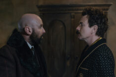 Johnny Harris as Osip and Ewan McGregor as Count Rostov in A Gentleman in Moscow