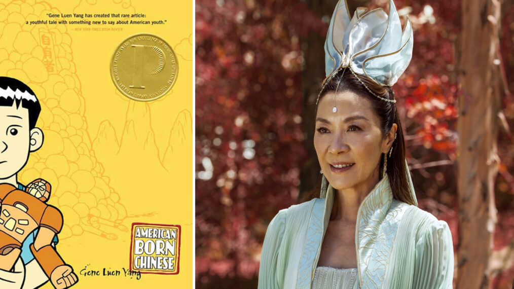'American Born Chinese' book, Michelle Yeoh as Guanyin Pusa in 'American Born Chinese'