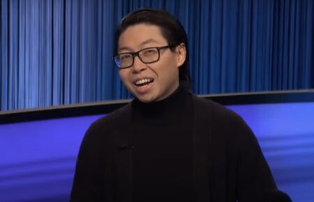 Andrew He on 'Jeopardy' on March 20, 2024