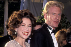 Annette Bening and actor Ed Begley, Jr. at the Oscars in 1991