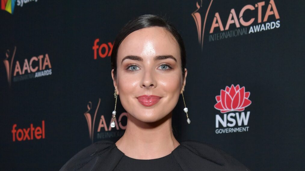 Ashleigh Brewer on red carpet