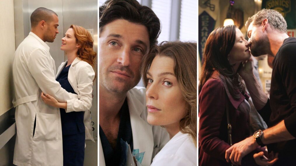 Jesse Williams, Sarah Drew, Patrick Dempsey, Ellen Pompeo, Chyler Leigh, and Eric Dane