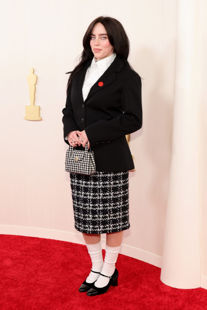Billie Eilish attends the 96th Annual Academy Awards