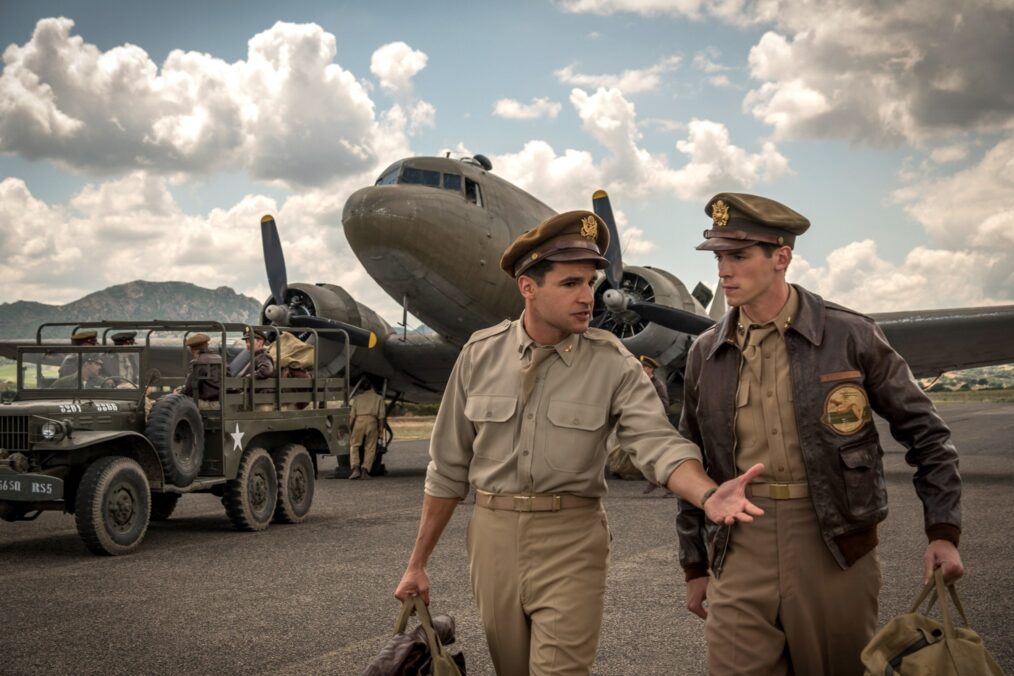 Christopher Abbott and Pico Alexander in 'Catch-22'