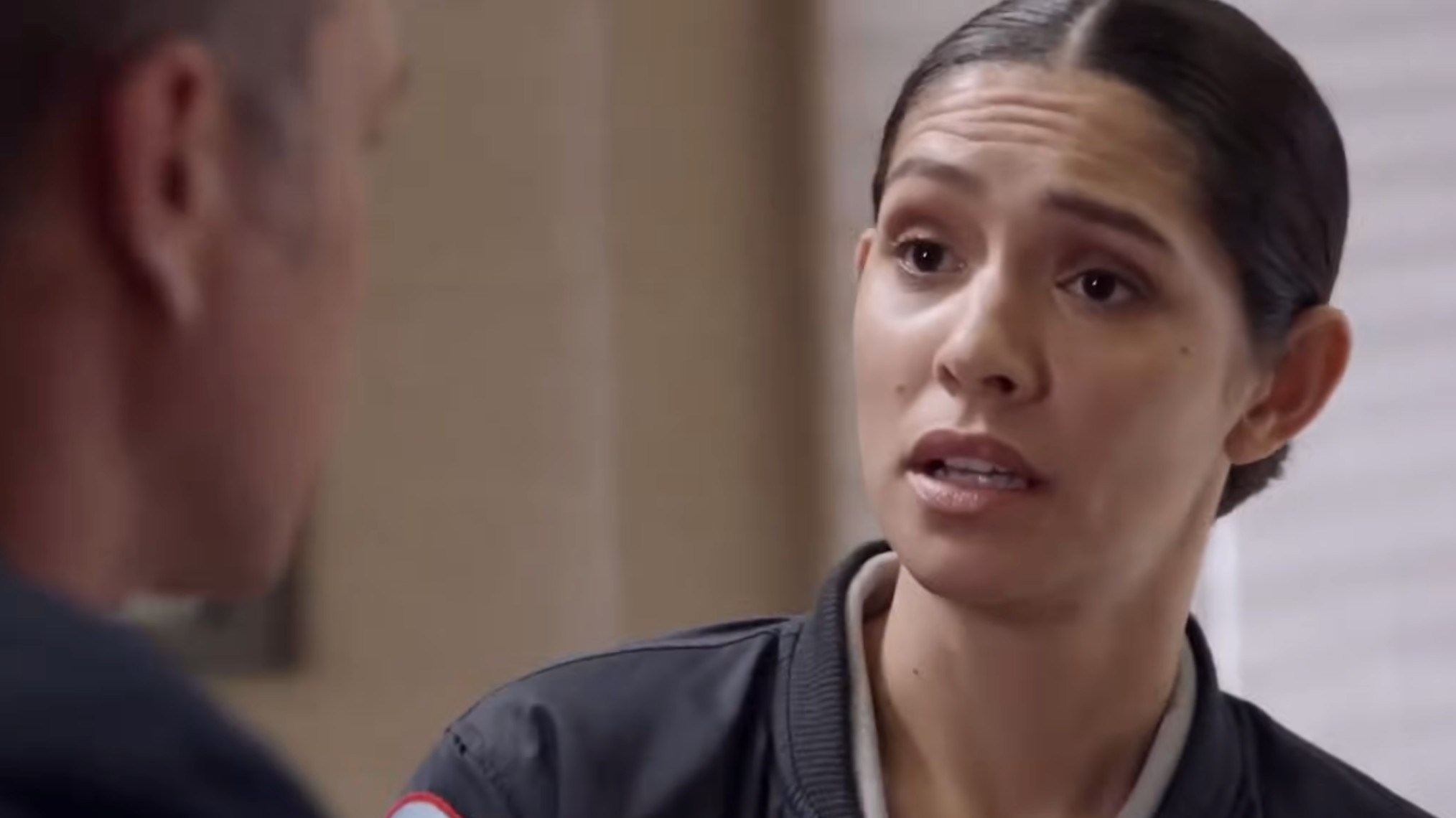 Miranda Rae Mayo as Stella Kidd on 'Chicago Fire'