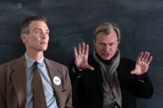 Cillian Murphy, director Christopher Nolan in 'Oppenheimer'