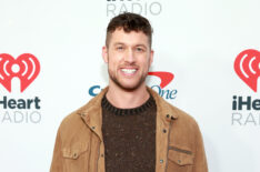 Clayton Echard attends iHeartRadio 102.7 KIIS FM's Jingle Ball 2021 presented by Capital One at The Forum on December 03, 2021 in Los Angeles, California