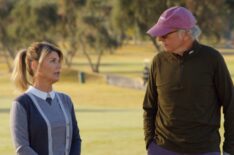 Lori Loughlin and Larry David in Curb Your Enthusiasm