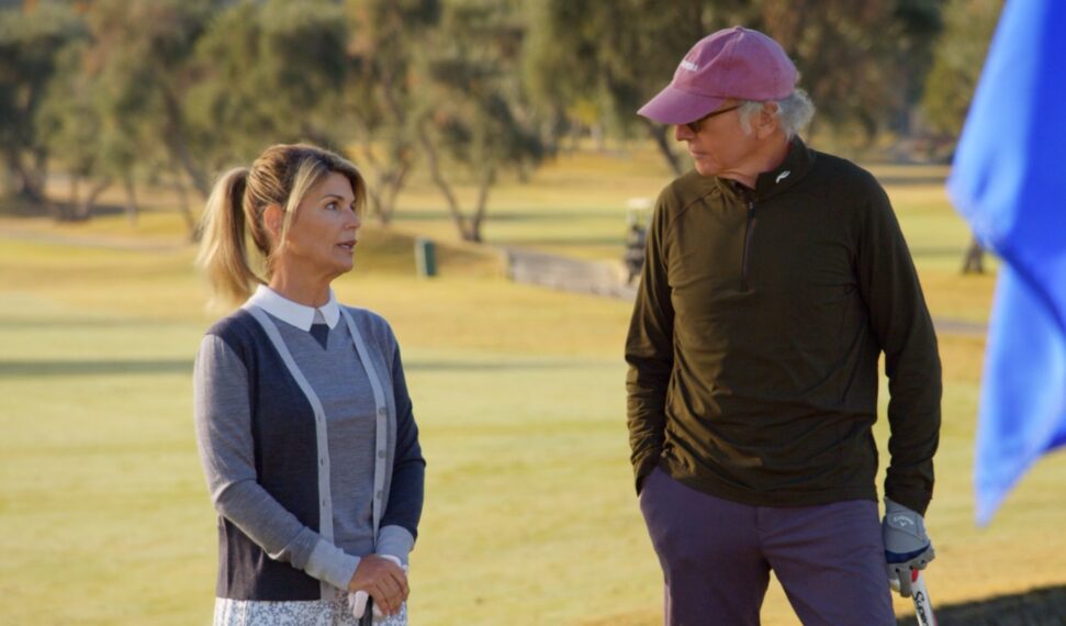 Lori Loughlin and Larry David on Curb Your Enthusiasm