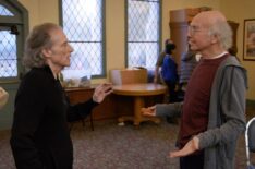 Richard Lewis and Larry David in 'Curb Your Enthusiasm' Season 12