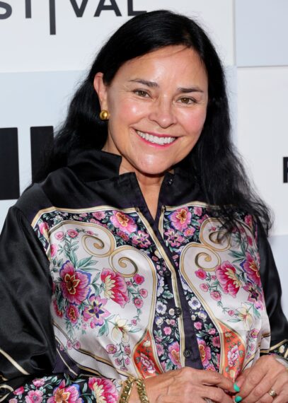 Diana Gabaldon at the Season 7 premiere of 'Outlander' 