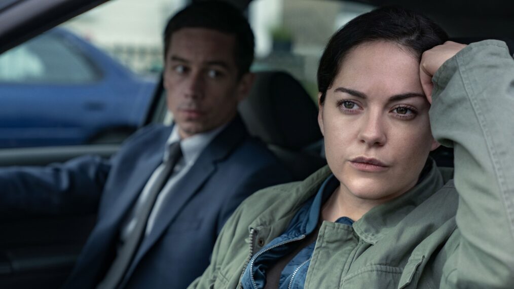 Killian Scott and Sarah Greene in 'Dublin Murders'