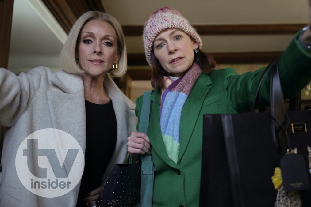 Jane Krakowski as Joann Lenox and Carrie Preston as Elsbeth Tascioni — 'Elsbeth'