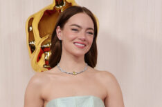 Emma Stone attends the 96th Annual Academy Awards