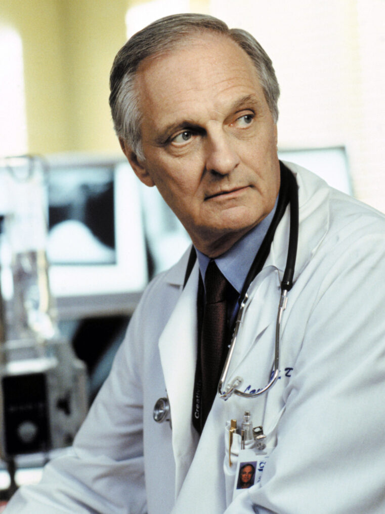 Alan Alda as Gabriel Lawrence in 'ER'