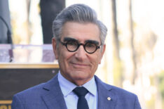 Eugene Levy attends the ceremony honoring him with a Star on the Hollywood Walk of Fame