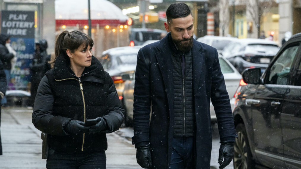 Missy Peregrym as Special Agent Maggie Bell and Zeeko Zaki as Special Agent Omar Adom ‘OA’ Zidan — 'FBI' Season 6 Episode 4