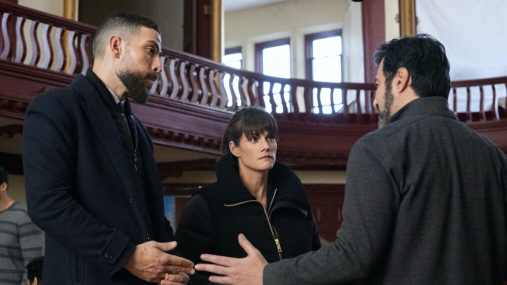 Zeeko Zaki as Special Agent Omar Adom ‘OA’ Zidan and Missy Peregrym as Special Agent Maggie Bell — 'FBI' Season 6 Episode 4