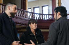 Zeeko Zaki as Special Agent Omar Adom ‘OA’ Zidan and Missy Peregrym as Special Agent Maggie Bell — 'FBI' Season 6 Episode 4