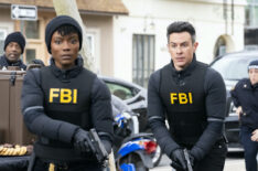 Katherine Renee Kane as Special Agent Tiffany Wallace and John Boyd as Special Agent Stuart Scola — 'FBI' Season 6 Episode 4 - 'Creating a Monster'