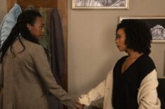 Fedna Jacquet as Charlotte and Roxy Sternberg as Special Agent Sheryll Barnes — 'FBI: Most Wanted' Season 5 Episode 4