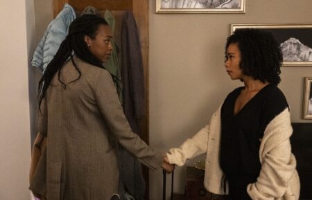 Fedna Jacquet as Charlotte and Roxy Sternberg as Special Agent Sheryll Barnes — 'FBI: Most Wanted' Season 5 Episode 4