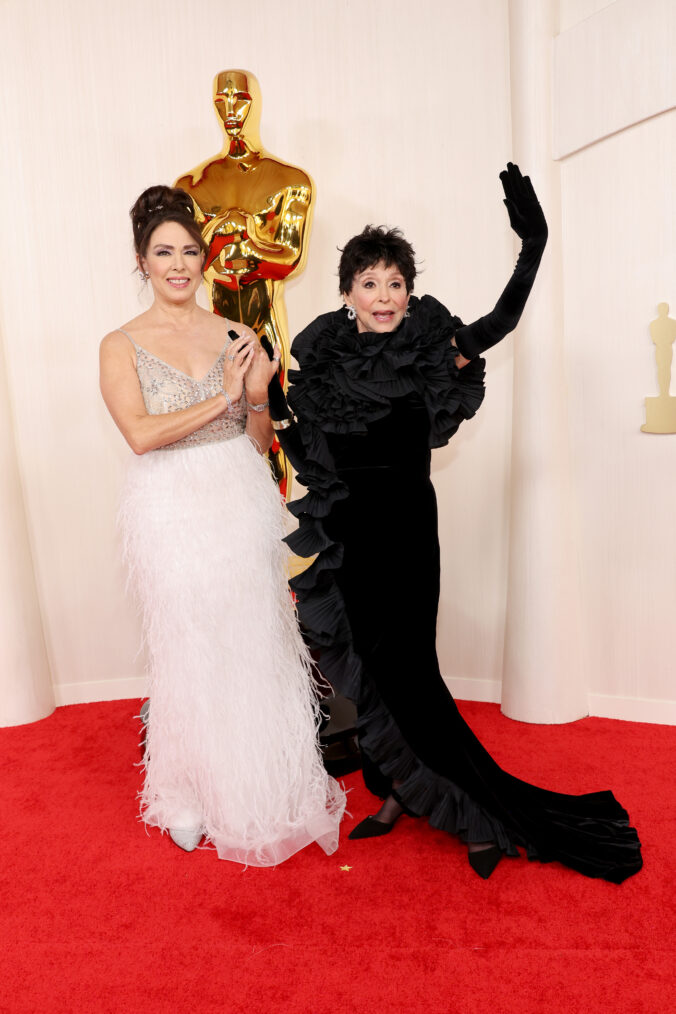 Luisa Gordon and Rita Moreno attend the 96th Annual Academy Awards