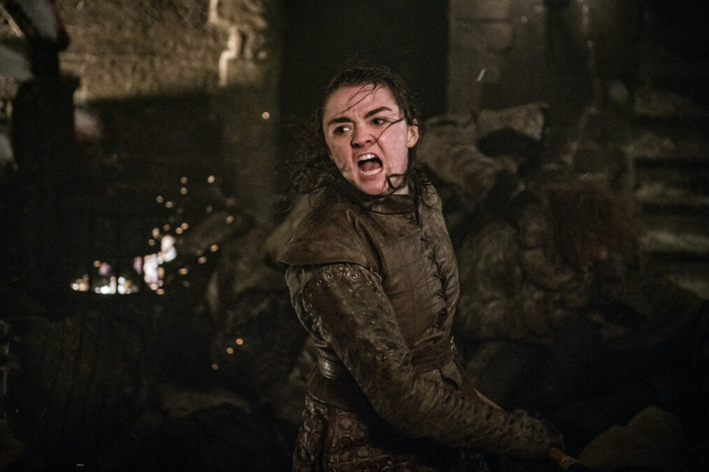 Maisie Williams as Arya Stark in 'Game of Thrones' Season 8 Episode 3