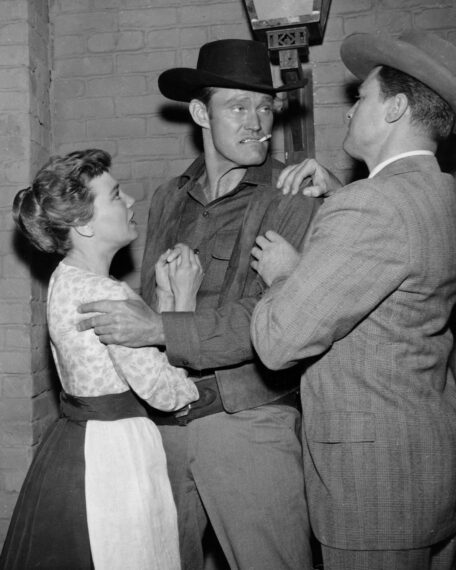 Jean Allison, Chuck Connors, and John Agar in 'General Electric Theater'